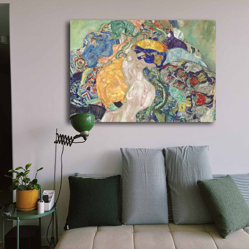 Dekorativna Slika na Platnu 'Kaleidoskop Boja' 70x100 cm slika 1