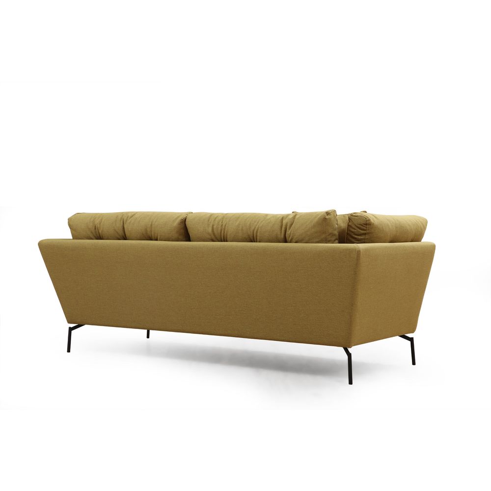 Sofa - Zelenožuta Troosjed slika 6