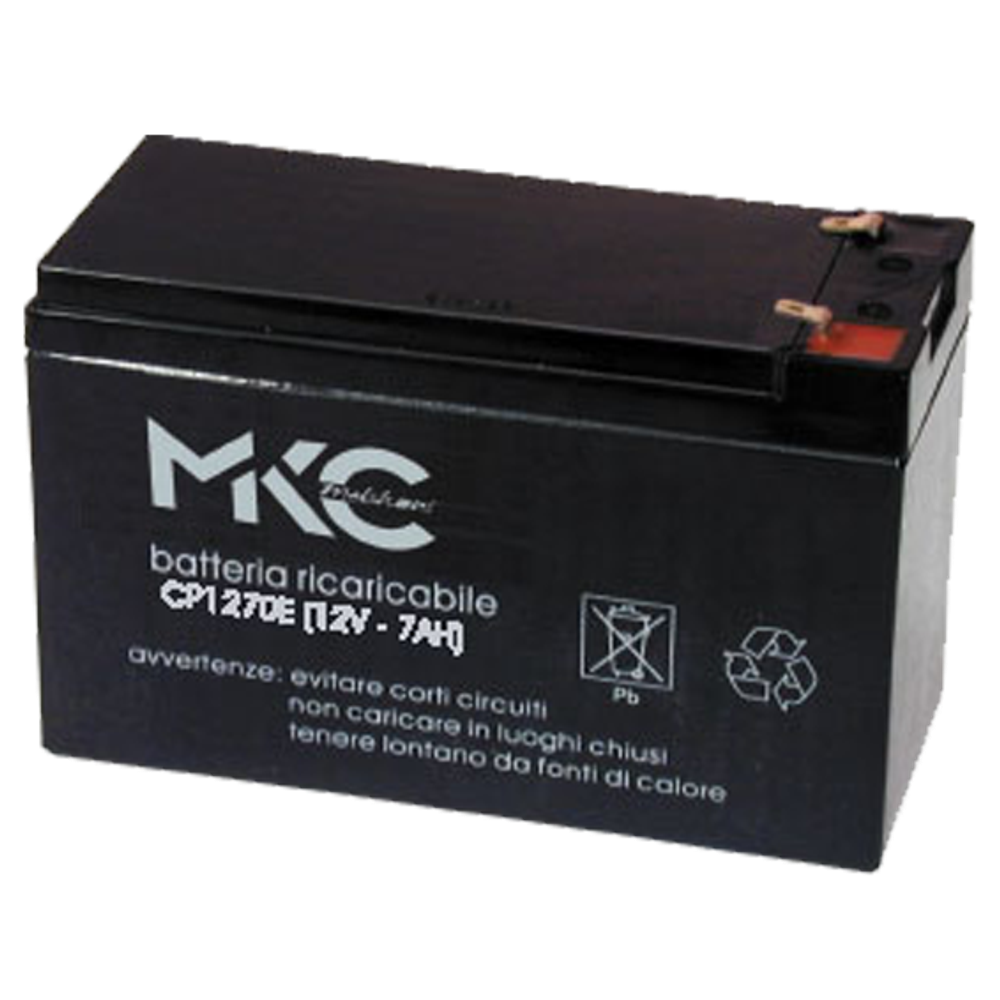 MKC Baterija akumulatorska, 12V / 7Ah - MKC1270P slika 1