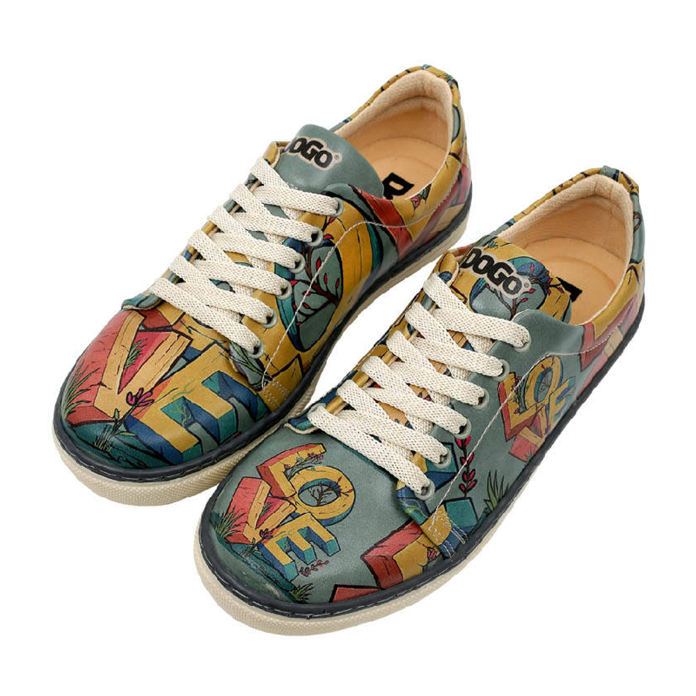 DOGO Ženske patike Sneakers Love - Tirkizne slika 1