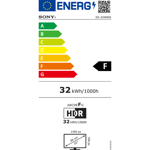 Sony televizor KD32W800P1AEP slika 4