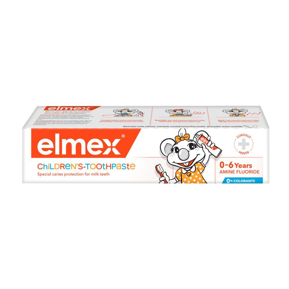 Elmex Pasta za djecu 0-6 godina 50ml  slika 1