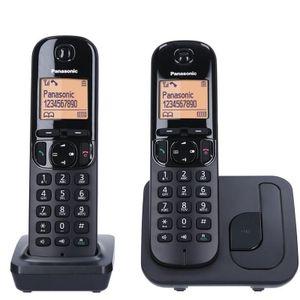 PANASONIC telefon bežični KX-TGC212FXB crni