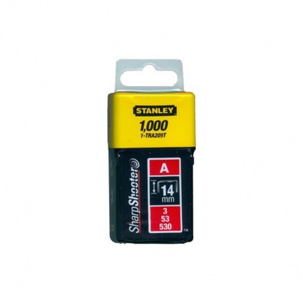 Stanley Klamerice Tip A (53) /1000kom - 14mm 1-TRA209T slika 1