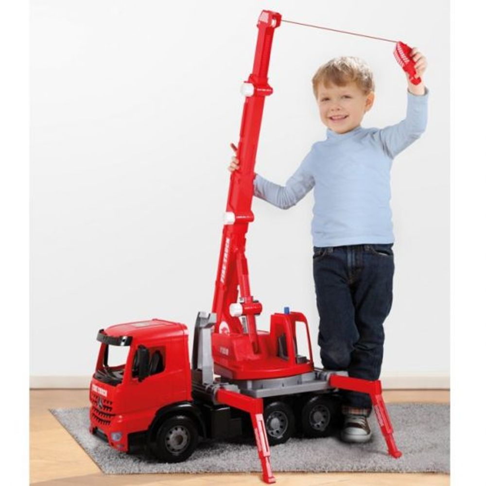 Lena Vatrogasni kamion sa kranom Arocs Mercedes 70x39x28cm slika 6