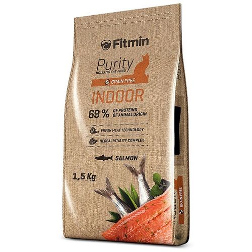 Fitmin Cat Purity Indoor, hrana za mačke 400g slika 1