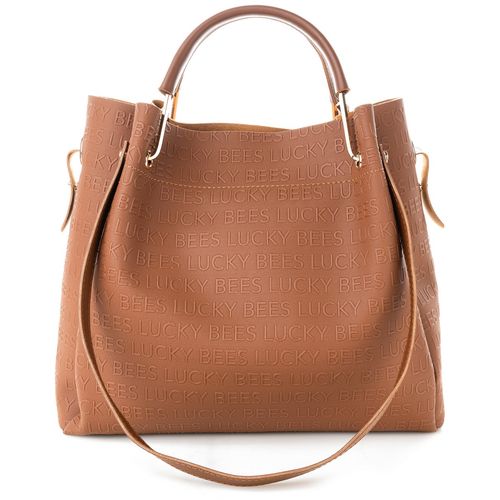 Lucky Bees Ženska torbica ABIGAIL smeđa, 275 - Leather Tan slika 19