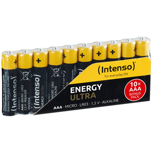 (Intenso) Baterija alkalna, AAA LR03/10, 1,5 V, blister 10 kom