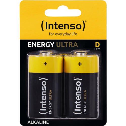 (Intenso) Baterija alkalna, LR20 / D, 1,5 V, blister 2 kom slika 1