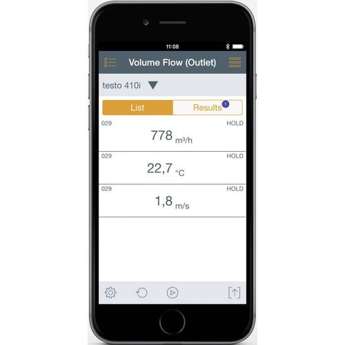 testo 410i Smart Probes anemometar  0.4 do 30 m/s slika 3