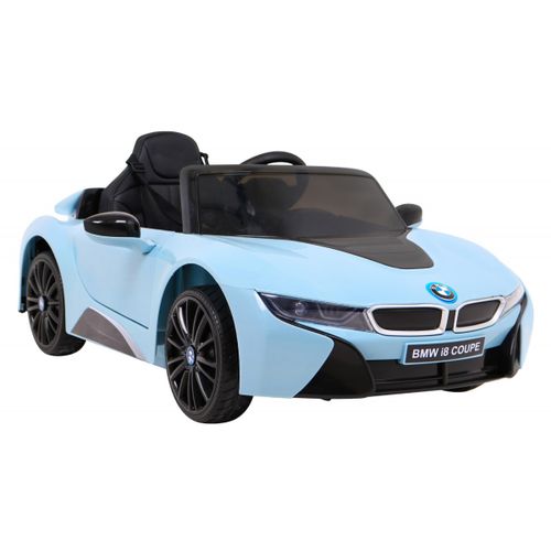 Licencirani auto na akumulator BMW I8 LIFT - svijetlo plavi slika 10