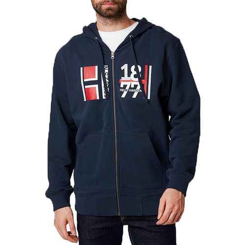 Muški hoodie Helly Hansen 1877 full zip hoodie 53226-598 slika 1