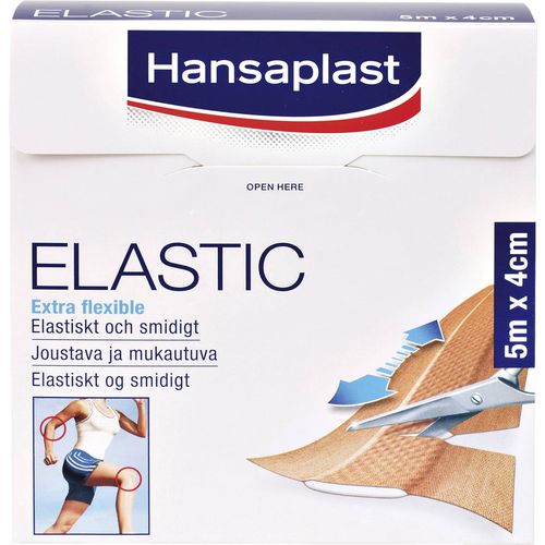 Hansaplast 1556522 Hansaplast ELASTIC žbuka (D x Š) 5 m x 4 cm slika 2