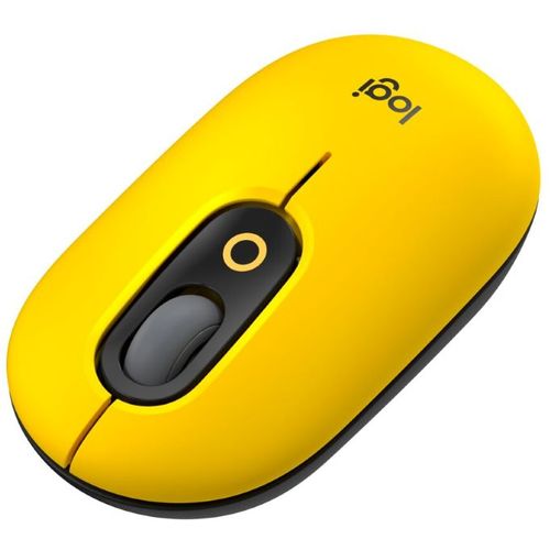 Logitech Pop Mouse with Emoji, Blast Yellow slika 1