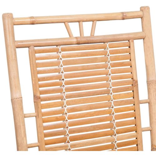 Vrtna stolica za ljuljanje od bambusa slika 52