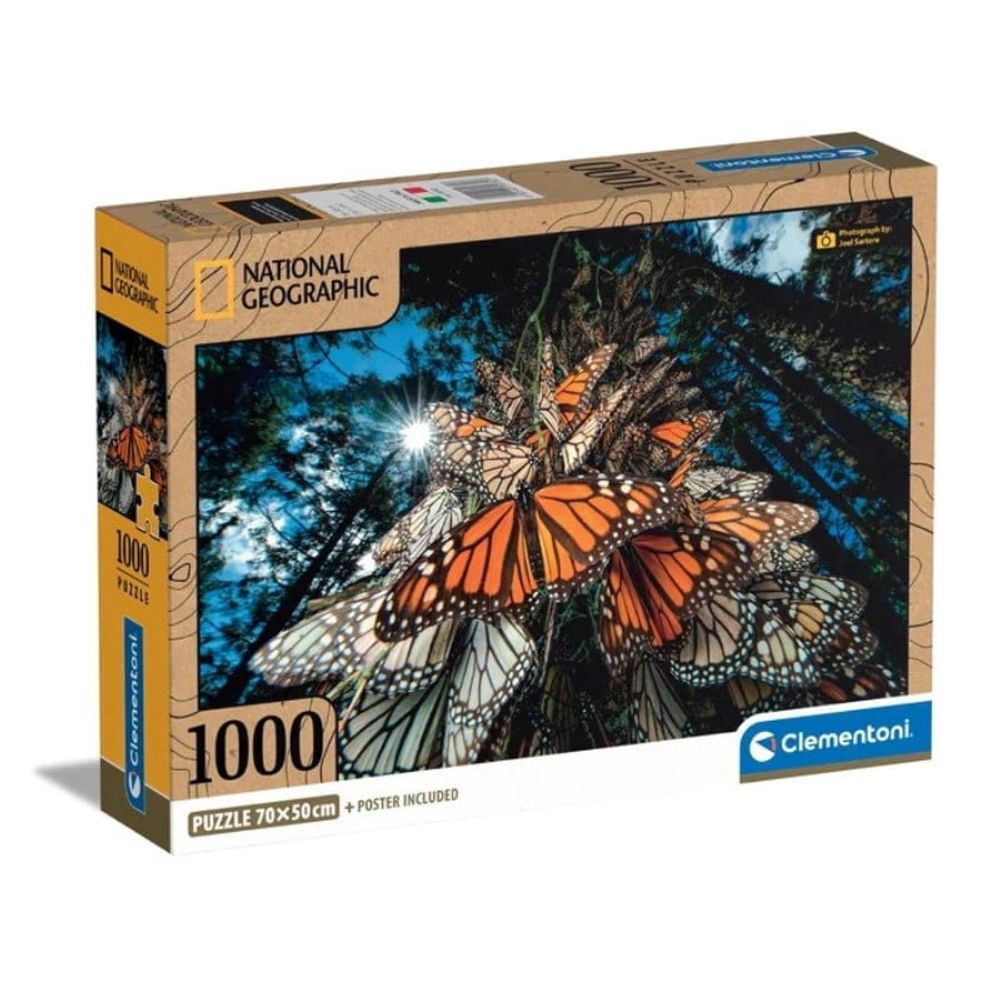 Clementoni Puzzle CL39732 Monarch Leptiri 1000kom slika 1