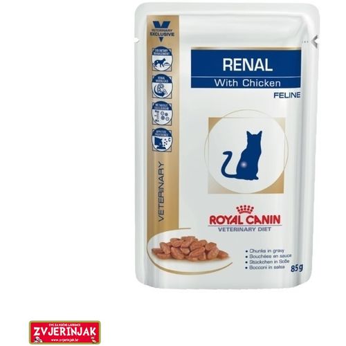 Royal Canin VD RENAL CAT CHICKEN, 85G slika 1