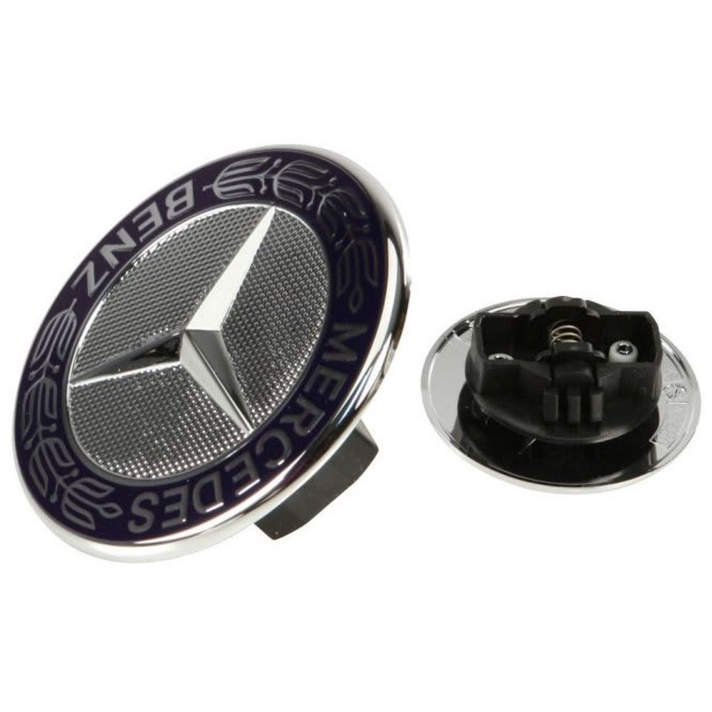 Plastična oznaka Asy za Mercedes W204 - Prednja hauba, Fi57mm slika 1