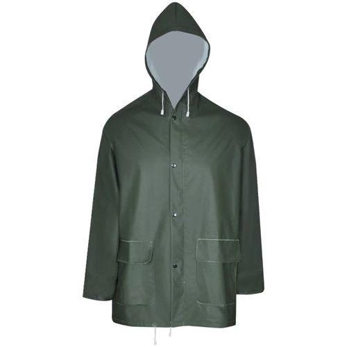 Vodootporno Dvodijelno Kišno Odijelo sa Kapuljačom Zeleno L slika 26