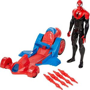 HASBRO Marvel Titan Hero Series Spiderman Figura i Vozilo