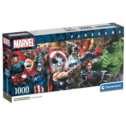 Marvel panorama puzzle 1000pcs slika 1