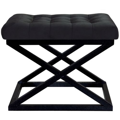 Capraz - Black v2 Black Pouffe slika 1