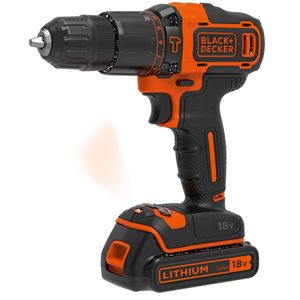 Black & Decker BDCHD18KB aku udarna bušilica 18v kofer+baterije 