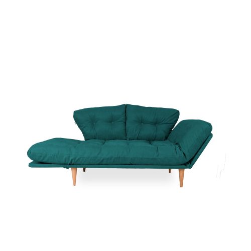 Atelier Del Sofa Trosjed na razvlačenje NINA zeleni, Nina Daybed - Petrol Green GR124 slika 4