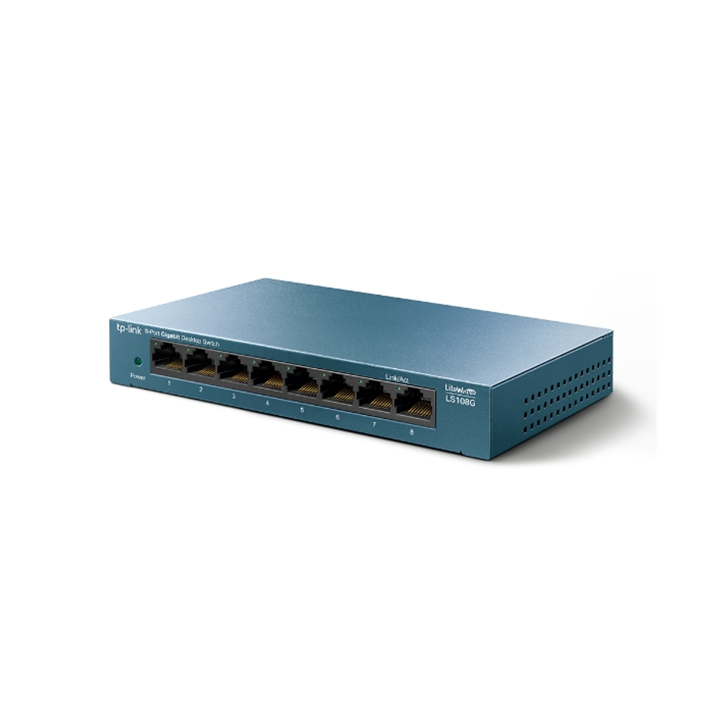 TP-Link LS108G 8-portno gigabit mrežno stikalo slika 1