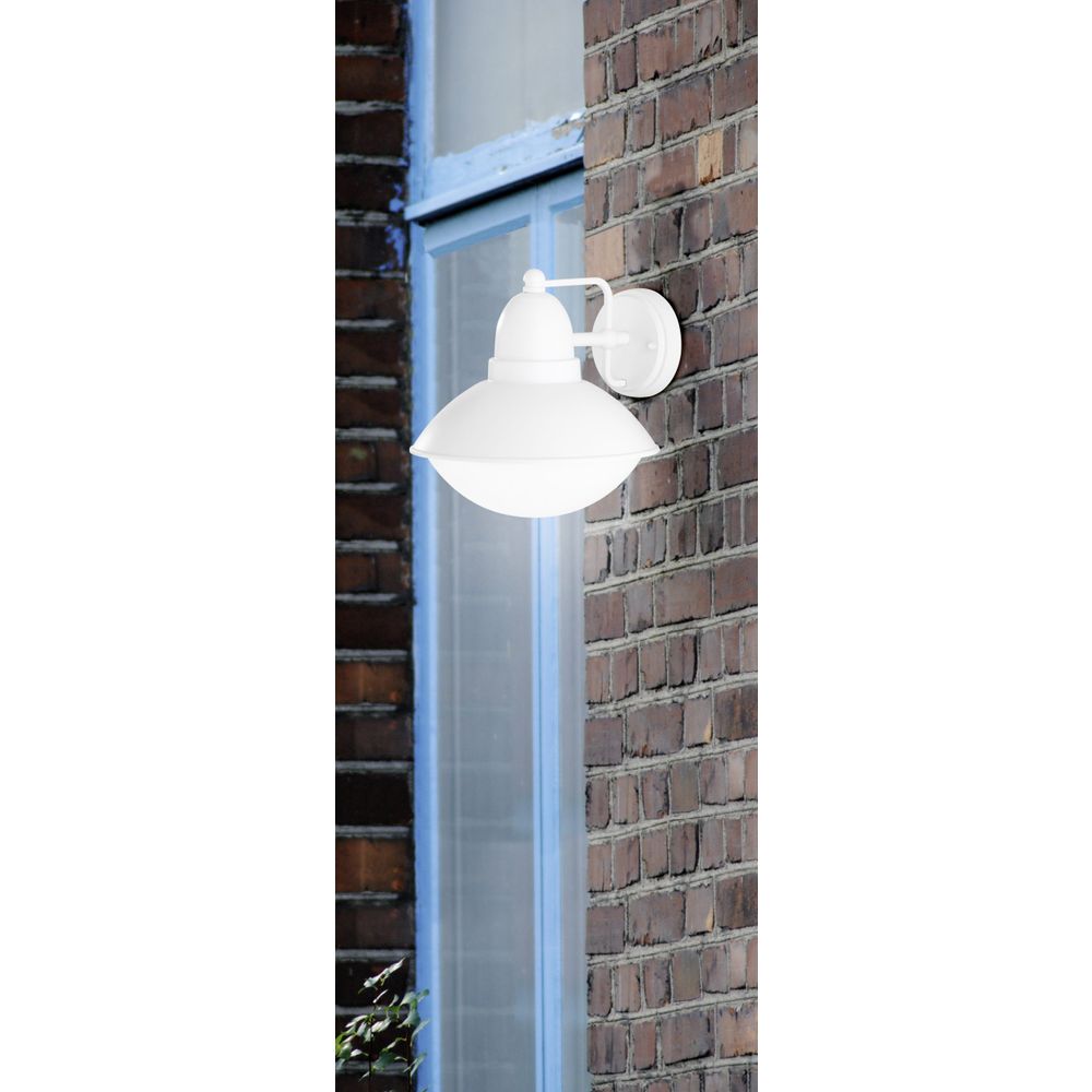 AMUR BIJELO zidna lampa slika 1