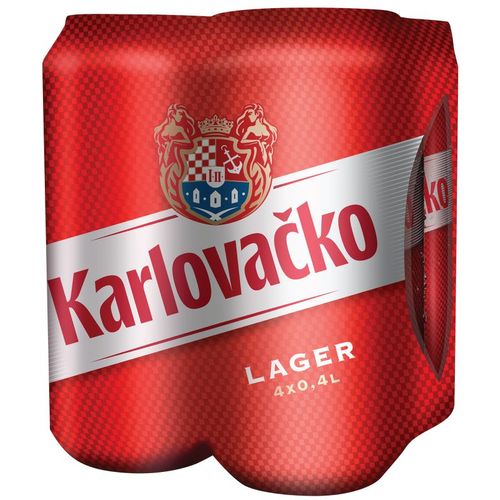 Karlovačko 0,4 limenke 4 pack slika 1