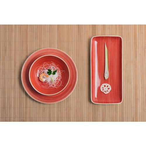 Ariane Terra Red pravokutna plata, 36x16.5cm 6/1 set slika 3