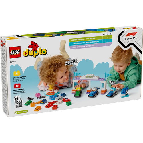 LEGO® DUPLO® 10445 Trkaći automobili i vozači timova za F1® slika 6