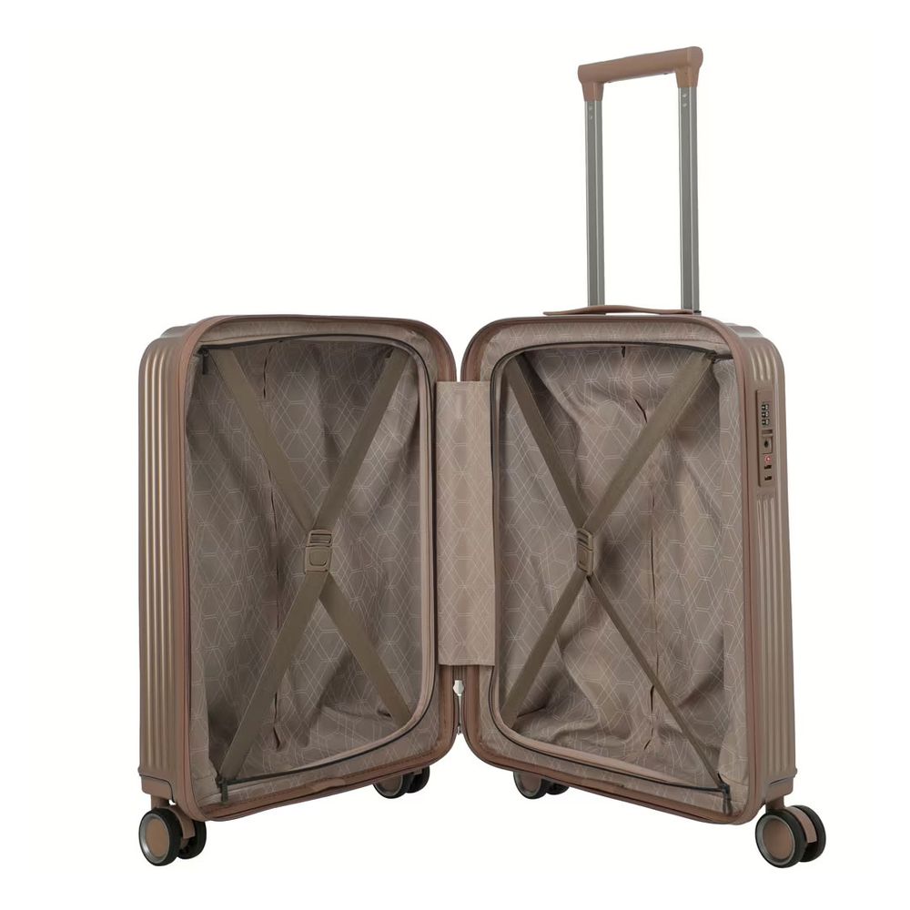 Travelite Kofer 55 cm ABS Paros, 076747-60, cappuccino slika 4