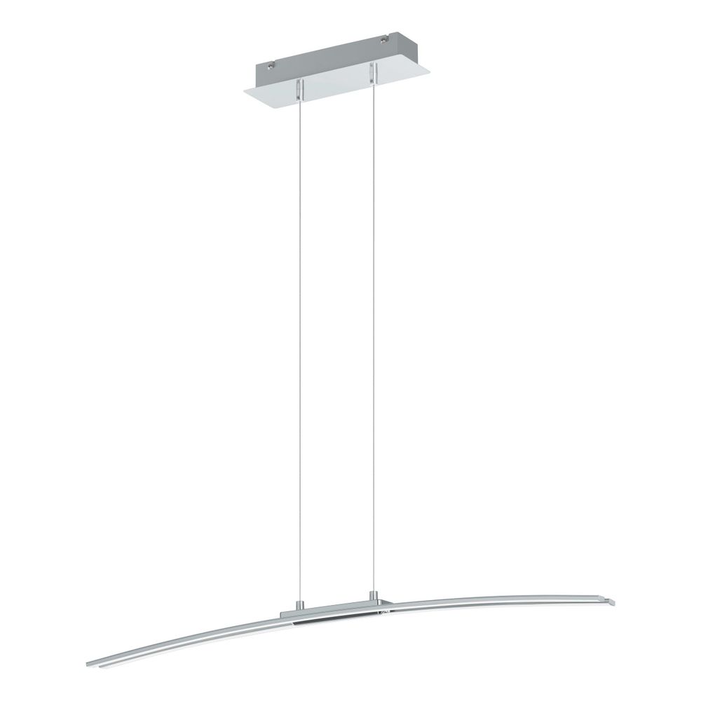 Eglo Lasana visilica/1, led, 30w, d 900, alu/krom bijela  slika 1
