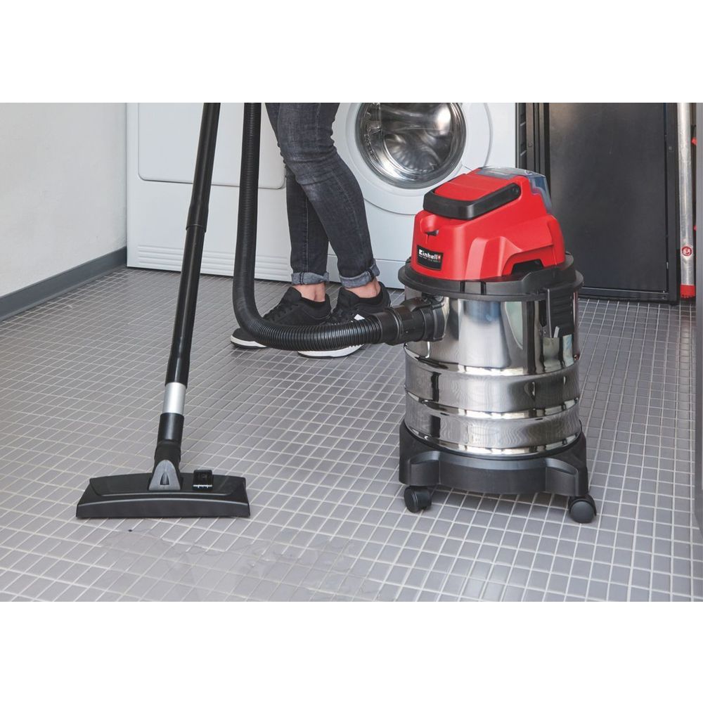 Einhell Akumulatorski usisivač za suvo/mokro TC-VC 18/20 Li S - Solo + Baterija 2.5 Ah i punjač slika 7