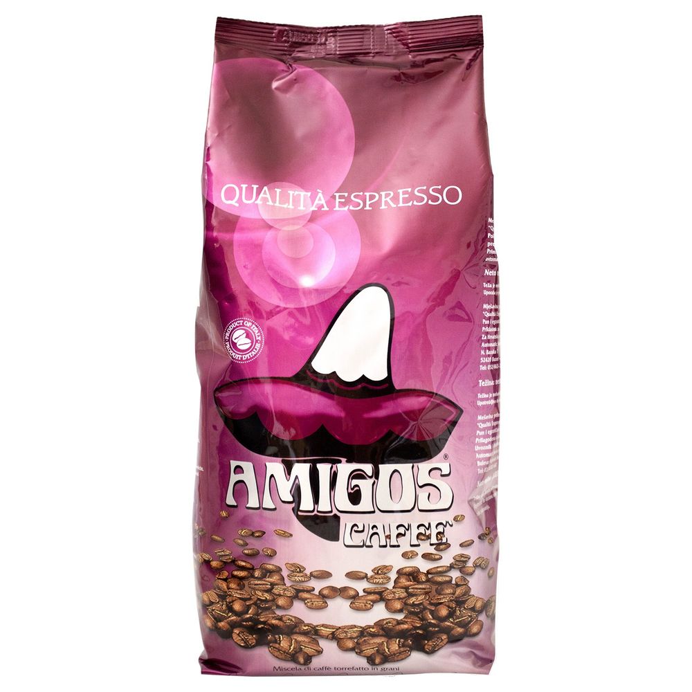 Amigos Kafa u zrnu Qualita Espresso 1kg slika 1
