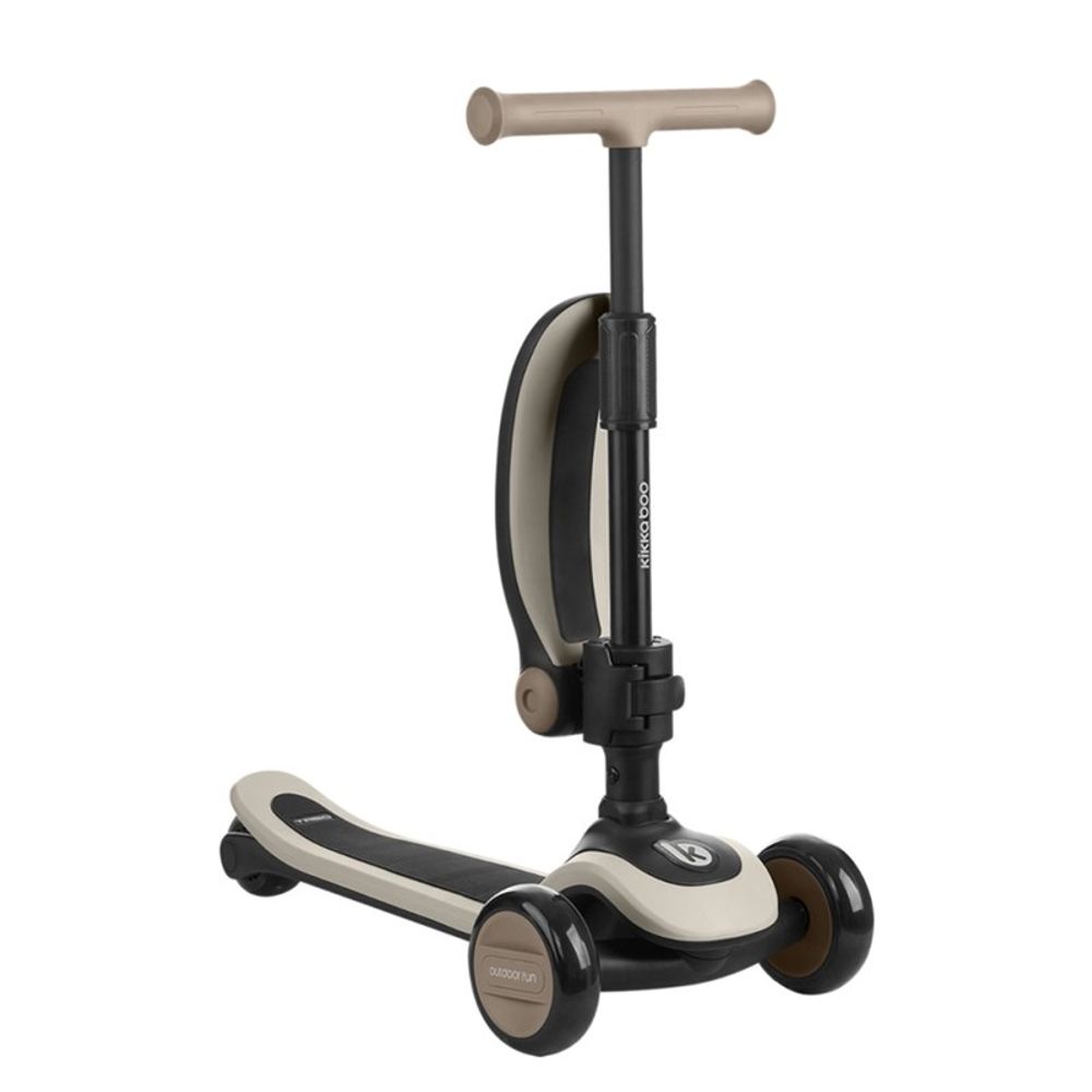 Kikka Boo Romobil Treo 2u1, Beige slika 2