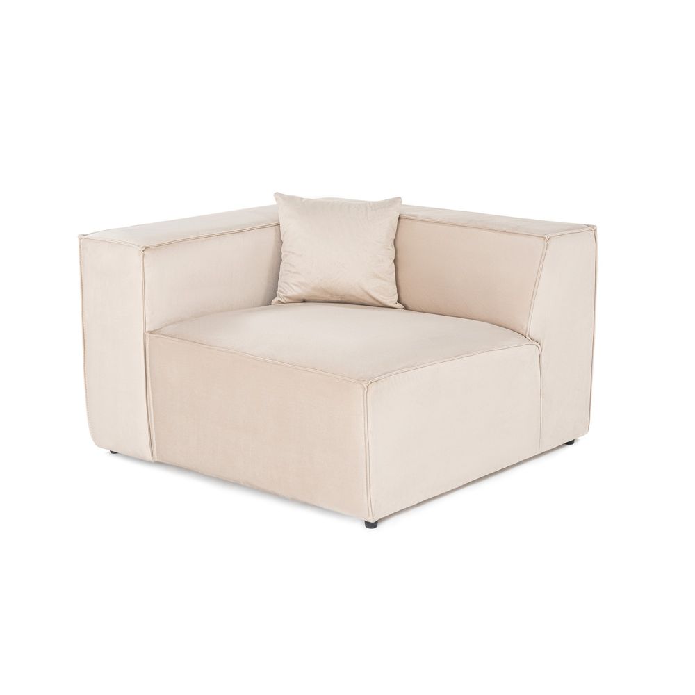Lora L1 - Krem Sofa za Jednu Osobu slika 2