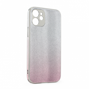 Torbica Glass Glitter za iPhone 12 Mini 5.4 roze
