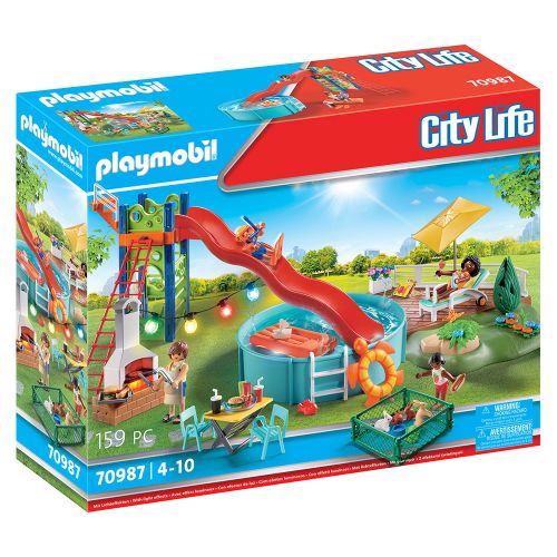 Playmobil City Life Zabava na bazenu slika 1