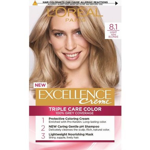 L'Oreal  Excellence Farba Za Kosu Creme 8,1 Blond Clair Cendre slika 1