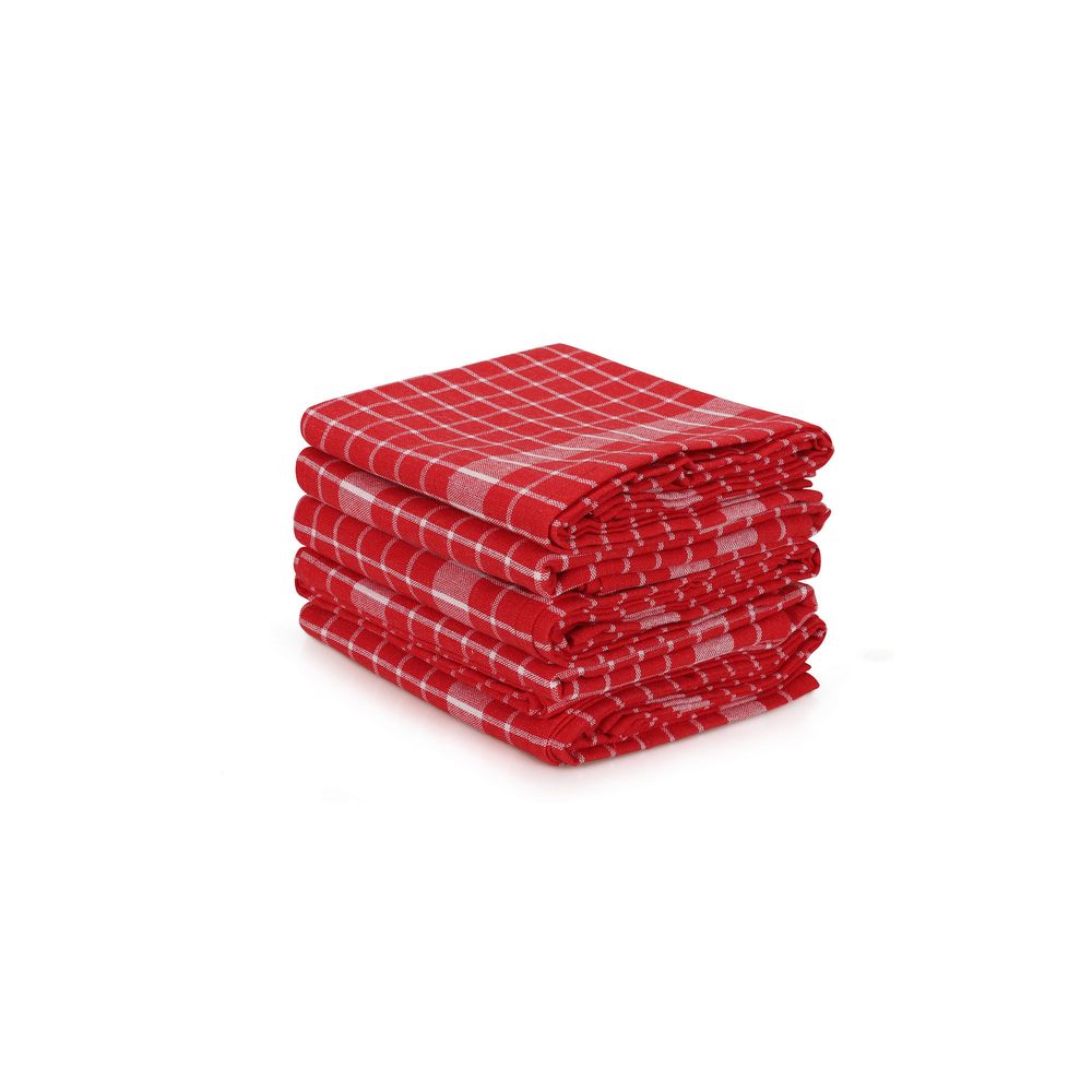 Küp - Set bijelih peškira za pranje Red Red (10 komada) slika 2