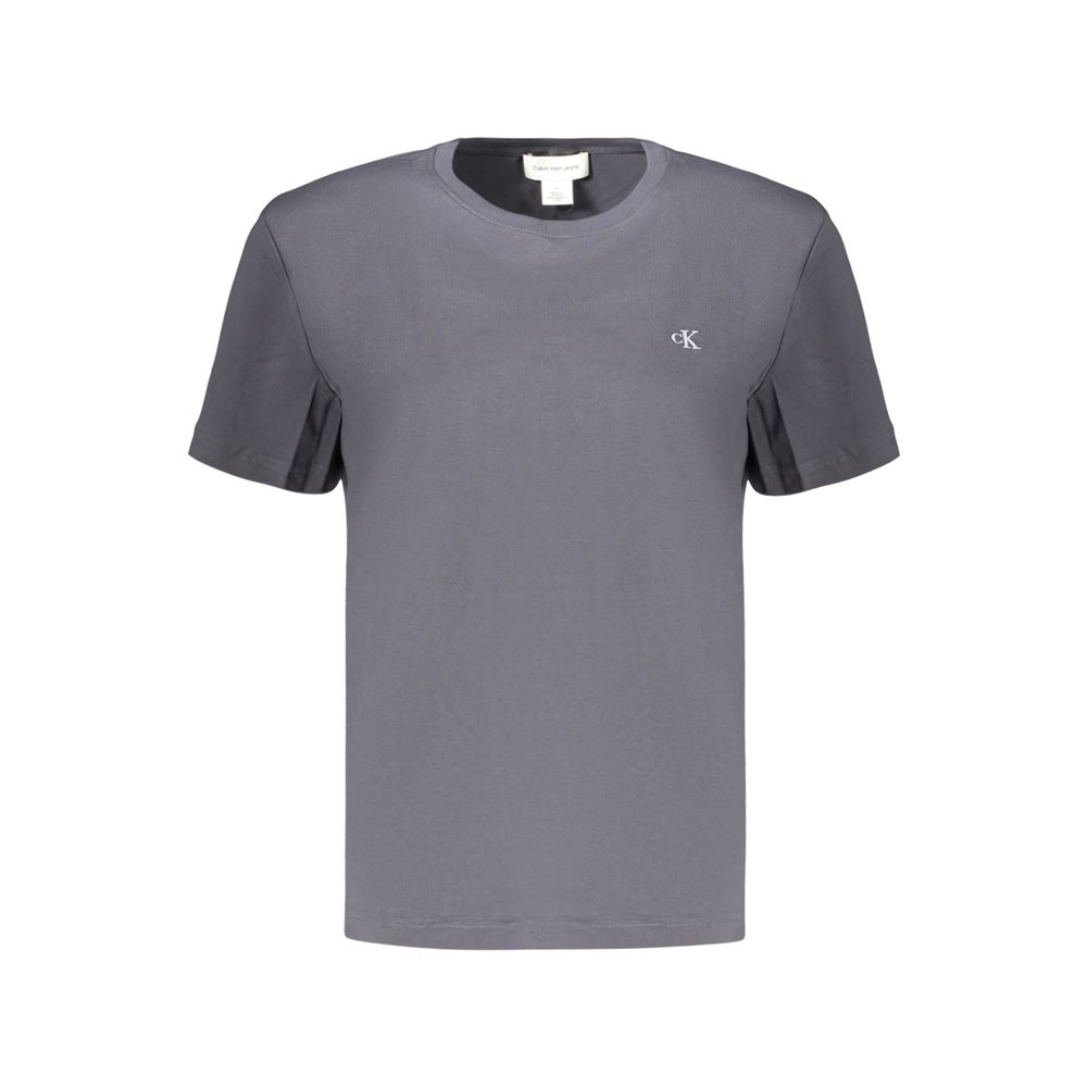 Calvin Klein ženska majica kratkih rukava siva slika 1