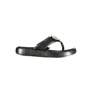 LAURA BIAGIOTTI WOMEN'S BLACK SANDALS