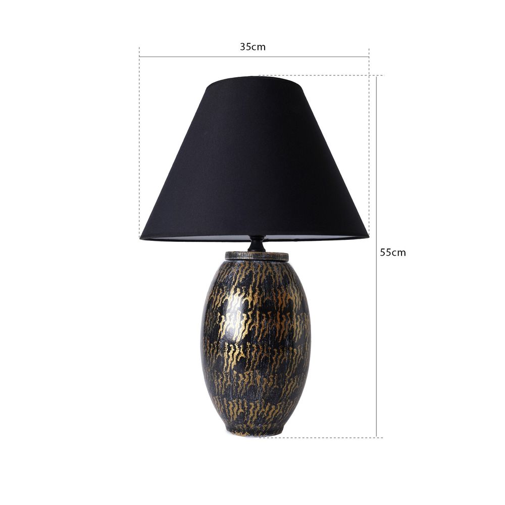 Stolna Lampa YL575 u Zlatno-Crnoj Boji slika 3