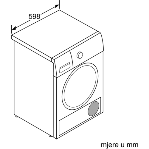 Bosch sušilica rublja WTX87EH0EU slika 6