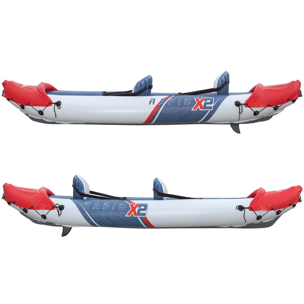 Bestway Napuhani kajak za 2 osobe LITE-RAPID X2 + vesla maks. 160 kg 65077 slika 5