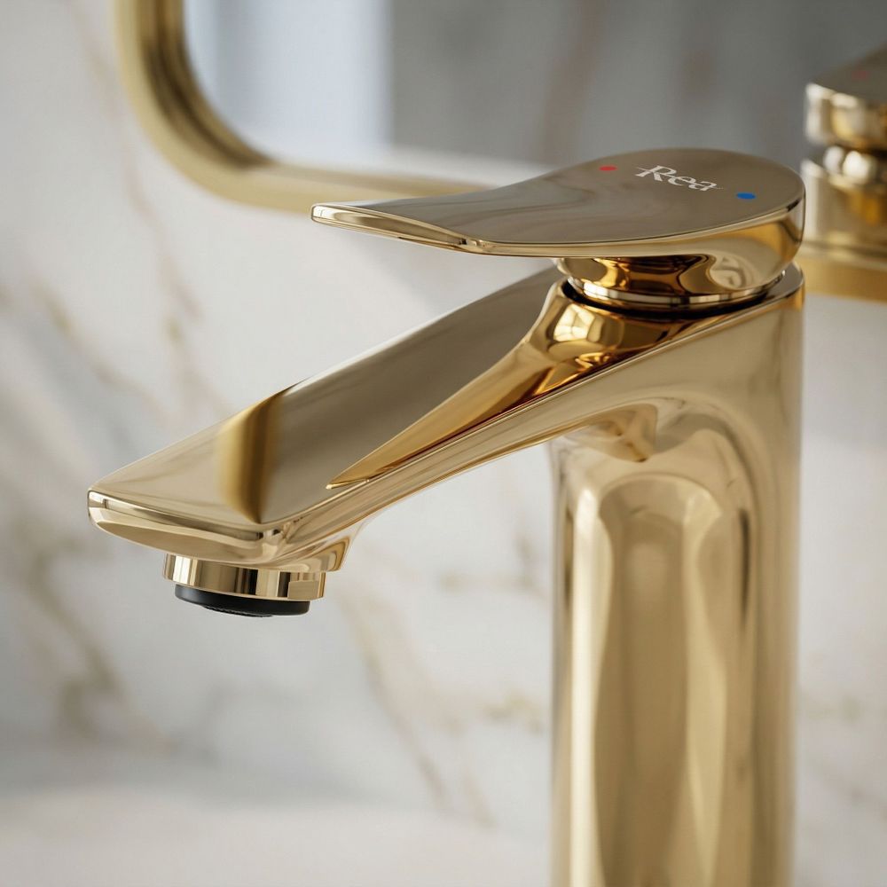 Miješalica za umivaonik REA Vision Gold Low slika 6
