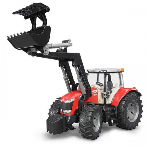 Bruder Traktor MF 7624 Sa Utovarivačem slika 2